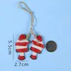 Corda de Cânhamo Decorativa DIY Mediterrânea Pequeno Pingente Criativo Mini Decoração de Parede Acessórios Feitos à Mão Barco de Pesca Âncora Pingente para Jardim de Infância