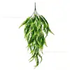 Colgante de pared con hojas persas simuladas, Vid persa para decoración del hogar, Hojas falsas, Plantas artificiales, Decoración de plantas verdes, Plantas acuáticas de plástico