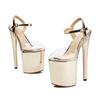 Sandalias de Tacón Alto de 20 cm para Mujer, Verano 2026, Comercio Exterior, Transfronterizo, Tallas Grandes 40-43, Zapatos de Mujer con Plataforma Impermeable