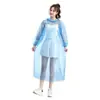 Impermeable Desechable Empaquetado Individualmente Poncho de Pullover de PE para Adultos Atracción Turística Rafting al Aire Libre Impermeable Portátil