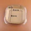 Papel Especial para Freidora de Aire, Papel Absorbente de Aceite para Horno, Papel Especial de Grado Alimenticio para Freidora Eléctrica Casera, Papel de Silicona Cuadrado para Hornear