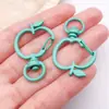Cierre de Langosta de Aleación de Zinc Pintado con Spray de Colores Colgante DIY Hecho a Mano Llavero Clip para Perro Accesorios de Joyería