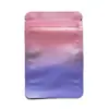 Sacos autosselantes de caixa surpresa, sacos selados, sacos coloridos com gradiente para joias, sacos de presente, sacos selados em três lados em estoque