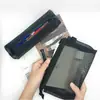 Bolsa de Malla Transparente Simple sin Estampado Estilo Creativo Bolsa con Cremallera Bolsa para Papelería Bolsa de Papelería para Exámenes Popular en Internet Explosiones