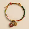 Pulsera de Cuerda Colorida del Festival del Bote del Dragón para Niños y Bebés Pequeños Tamales de Arroz Cuerda Roja Tejida a Mano Bolsita con Cabeza de Tigre Pulsera Venta al por Mayor