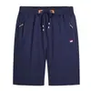 Shorts Masculino de Verão para Comércio Exterior Transfronteiriço, Respirável, Solto, Secagem Rápida, Cor Sólida, Calça Casual para Esportes ao Ar Livre, Atacado em Estoque