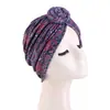Nuevo sombrero pañuelo para la cabeza estilo bohemio transfronterizo con estampado de caracol, turbante, gorro para protección del cabello JDT-342F