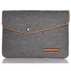 Bolsa de Almacenamiento Minimalista de Fieltro, Estilo Sobre con Cierre de un Solo Botón, Organizador Multifuncional para Accesorios Digitales y Documentos