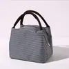 Bolsa para lonchera especial para estudiantes de primaria portátil bolsa para bento bolsa térmica bolso de mano bolsa de almuerzo para trabajador de oficina llevar bolsa pequeña resistente a las manchas de arroz