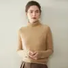 Nuevo Suéter Grueso Simple Holgado de Otoño/Invierno Top de Cachemira para Mujer con Cuello Alto y Mangas Raglán Capa Base Tejida 2026