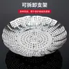 Rejilla Plegable para Cocinar al Vapor de Acero Inoxidable Vaporera Rejilla Impermeable para Cocinar al Vapor Rejilla para Cocinar Verduras Bandeja para Cocinar al Vapor Cesta para Cocinar al Vapor Retráctil Drenaje Vaporera Multifuncional