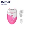 Afeitadora Eléctrica para Mujer Kemei Km-189A Dispositivo Casero para Depilación Corporal Dispositivo Impermeable para Depilación de Zonas Íntimas Instrumento para Depilación de Todo el Cuerpo