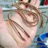 Fio de Algodão Torcido à Mão Estilo Xizang com Cordão para Pingente de Contas Dzi Passado Horizontalmente, Joias Artesanais DIY, Cordão para Colar de Jade Thangka