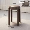Sillas de Plástico Engrosadas, Apilables, Adecuadas para Mesas de Comedor en Casa, Taburetes Pequeños para Apartamentos de Alquiler, Sillas de Comedor Nórdicas de Lujo Ligero, Celebridad de Internet