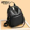 Mochila Pequena de Viagem Modelo Novo Primavera 2026 Mochila Multiuso de Grande Capacidade Tendência Transfronteiriça Bolsa de Ombro Casual em PU para Mulheres