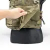 Chaleco Táctico Fcsk de Venta Caliente Transfronterizo Panel Frontal Porta-Cargadores Bolsillo Canguro Fcpc Sistema de Pecho Bolsa de Almacenamiento Multiusos