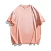 Camiseta de Algodón Puro de Manga Corta, Tendencia Vintage de Alta Calidad con Degradado Black Fleet para Hombres y Mujeres, Cómoda, Holgada y Transpirable para el Verano