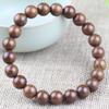 Pulsera de sándalo al por mayor de fábrica estilo mini compacto 8 anillos individuales pulsera de cuentas de cuentas para hombres y mujeres joyería