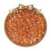 Cuentas de cristal de sirena Ji con degradado de vidrio de 10 mm, cuentas de rueda recortadas, cuentas sueltas, accesorios de joyería con cuentas hechos a mano.