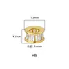 Cuentas de Barril de Zirconia Microincrustada de Plata de Ley S925 Accesorio de Pulsera de Cristal DIY Encanto de Collar