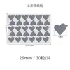 Pegatinas de foil desechables para pestañas, redondas con cola de fácil desgarro, almohadillas de pegamento para pestañas para injerto de pestañas, pegatinas removedoras adhesivas en stock
