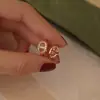No es necesario quitarse los pendientes al dormir, Pendientes de Diseño Nicho para Mujer, Retro Simple Elegante, Pendientes de Nariz de Cerdo Franceses, Pendientes