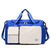 Nueva Color Bolso de Viaje Plegable para Hombres y Mujeres de un Solo Hombro Portátil de Gran Capacidad con Compartimento Separado para Zapatos Húmedos y Secos