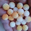 Slime diy artesanal frisado material abs Bayberry bola gradiente imitação pérola redondo enchimentos populares
