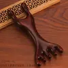 Pente de Massagem de Sândalo para Terapia de Meridianos, Raspagem de Ombro e Pescoço, Pente de Bem-Estar, Item de Presente, Massagem no Couro Cabeludo, Pente de Madeira para Terapia Capilar, Logotipo Personalizável