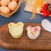 Molde creativo de dibujos animados para el hogar, niños, modelado, bola de arroz para sushi, molde de sushi de algas DIY, molde de arroz para bento