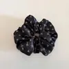 Diadema de Lazo de Terciopelo Satinado con Perlas de Gama Alta para Mujer, Cuerda Elástica para Cola de Caballo Estilo Coreano Dulce
