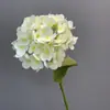 Tela de Seda Estilo Europeo Transfronteriza Película Roja Hortensia Flor Artificial Boda DIY Arreglo Floral Hecho a Mano Arte Floral Hortensia Al por Mayor