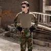 Venta Directa de Fábrica Traje Táctico de Rana Patrón Pitón para Exteriores Traje Camuflaje Cp Traje Traje Delgado Resistente al Desgaste Traje de Entrenamiento