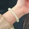 Pulsera Fresca y Exquisita de Alta Gama para Mujer, Verano 2025, Pulsera de Cuentas de Diseño Nicho Estilo Antiguo, Joyería de Mano de Hada
