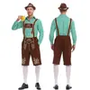 Nuevo Traje de Fiesta Carnavalesca de Cerveza Étnico Tradicional Bávaro para Hombre de Múnich, Alemania