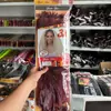 Extensões de Cabelo Afro Kinky Curly Trançado Tranças Marley Tranças Africanas