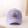 Gorra de Béisbol Infantil Primavera Bordado de Letra Inglesa Estilo Occidental Moda Versátil Sombrero de Sol para Bebés Niños y Niñas Tendencia