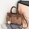 Bolso de mano casual estilo coreano para mujer, bolso cruzado nuevo, moderno y elegante con colores contrastantes y diseño único, bolso tote