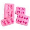 Vários laços Fondant chocolate diy cozimento caseiro bolo decoração acessórios argila epóxi silicone molde