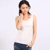 Micro-supply Folha Verde Amor Verdadeiro Renda Feminina Fina Slim-fit Estilo Coreano Verão Novo Tamanho Grande Camisa Básica Malha Gaze Costas Pequenas