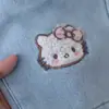 Ropa de Invierno para Niñas, Jeans con Empalme de Encaje, Pantalones Anchos para Niños con Forro de Felpa y Engrosados, Pantalones Largos para Bebé Niña, Modernos