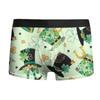 Huevo de dinosaurio Pascua europea y americana divertido impresión 3D shengpa ropa interior para hombre adulto transpirable de cintura media tipo bolsa boxers