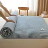 Colchón de Algodón Lavable Estilo Minimalista Jialiya, Colchón de Algodón Extraíble y Lavable para el Hogar y Estudiantes, Cojín Suave para Cama Tatami Doble