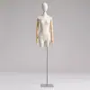 Mannequins estilo coreano suportes para vitrine de loja de roupas femininas de comprimento médio manequim de corpo inteiro para loja de roupas mesa humana manequim de loja de roupas