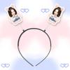 Gidle Tian Xiaojuan Minnie Song Yuqi Ye Shuhua Wei Juan Diademas de Primavera Diademas Accesorios para el Cabello Mercancía