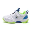 Zapatos de Bádminton para Niños Estilo Primavera y Otoño Malla Zapatos Deportivos de Entrenamiento Velcro Competición Especial Zapatos para Niños y Niñas Bebés