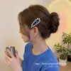Pinzas para el pelo coreanas de pedrería de colores para la parte trasera de la cabeza y el flequillo lateral, Pinzas Bb de gota de agua de alta gama, Accesorios para el pelo