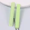 Verano Nuevo Polvo Fino Semitransparente con Purpurina 6 cm Parche Largo Plano Trapezoidal Material para Pasador de Pelo DIY Diseño Hecho a Mano Venta al por Mayor