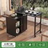 Mesa de chá simples moderna Combinação Varanda Móvel Rotativa Kung Fu Chá Integrado Doméstico Pequeno Apartamento Mesa de Café Mesa de Chá