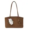 Bolso de Hombro Retro para Mujer con Textura de Nicho, Bolso Pequeño de Mano, Bolso Simple Versátil para el Trabajo, Bolso Pequeño de Hombro Tipo Baguette de Moda
